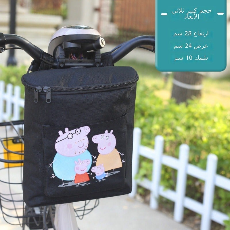 OETHER Electric Bike Cargo Bag - Large Capacity Storage for Bicycles, Kids' Bikes & Scooters - Image 1