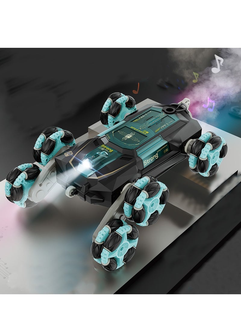 Excefore Stunt Car RC Gesture Sensor Best Toy, Racing Drift Double-Sided Stunt Car, 2.4Ghz Remote Control Car, 360°Rotation Whirligig Off-road Vehicle Gift for Kids Boys Birthday 8+ Year - Image 2