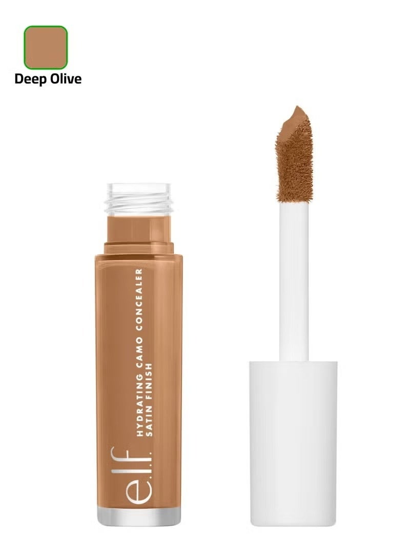 elf Hydrating Camo Concealer, Lightweight, Full Coverage, Long Lasting, Conceals, Corrects, Covers, Hydrates, Highlights, Satin Finish (Deep Olive) - Image 1