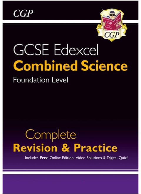 GCSE Combined Science Edexcel Foundation Complete Revision & Practice w/ Online Ed, Videos & Quizzes
