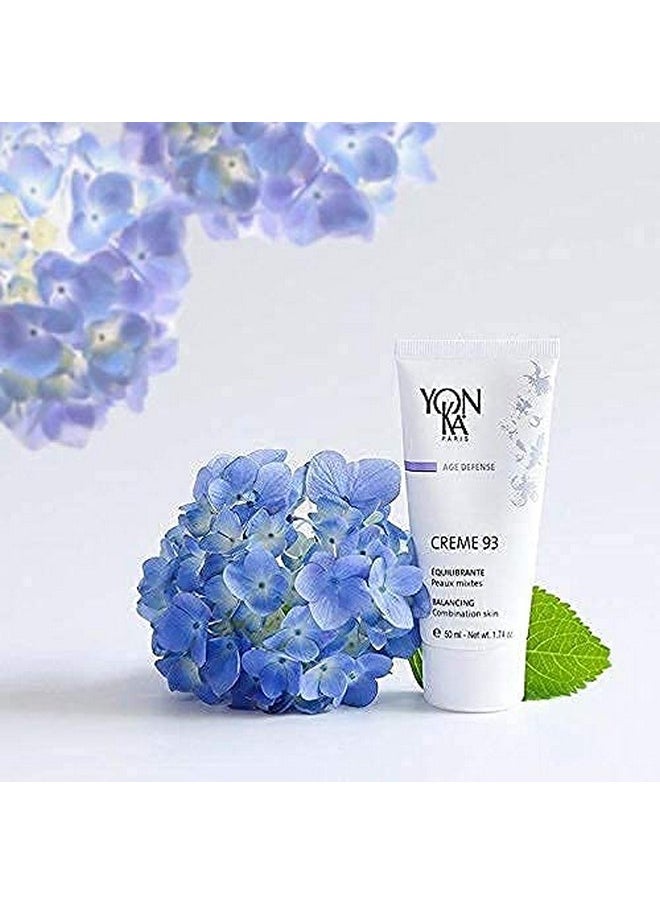 Yonka Yonka Creme 93 Mattifying Moisturizer (50Ml) Balancing Facial Cream For Combination Skin Balance Oily Complexion With Vitamins Ac And E Parabenfree  - Image 5