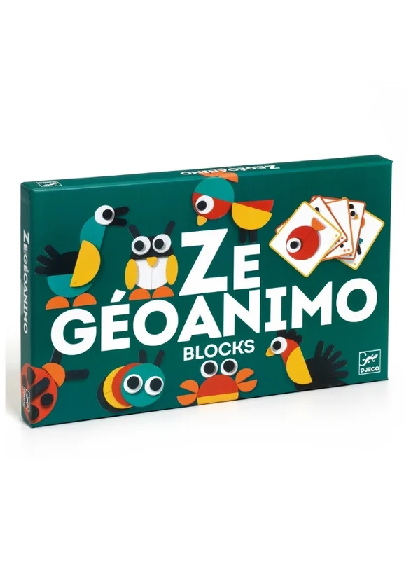 DJECO Ze Geoanimo Blocks