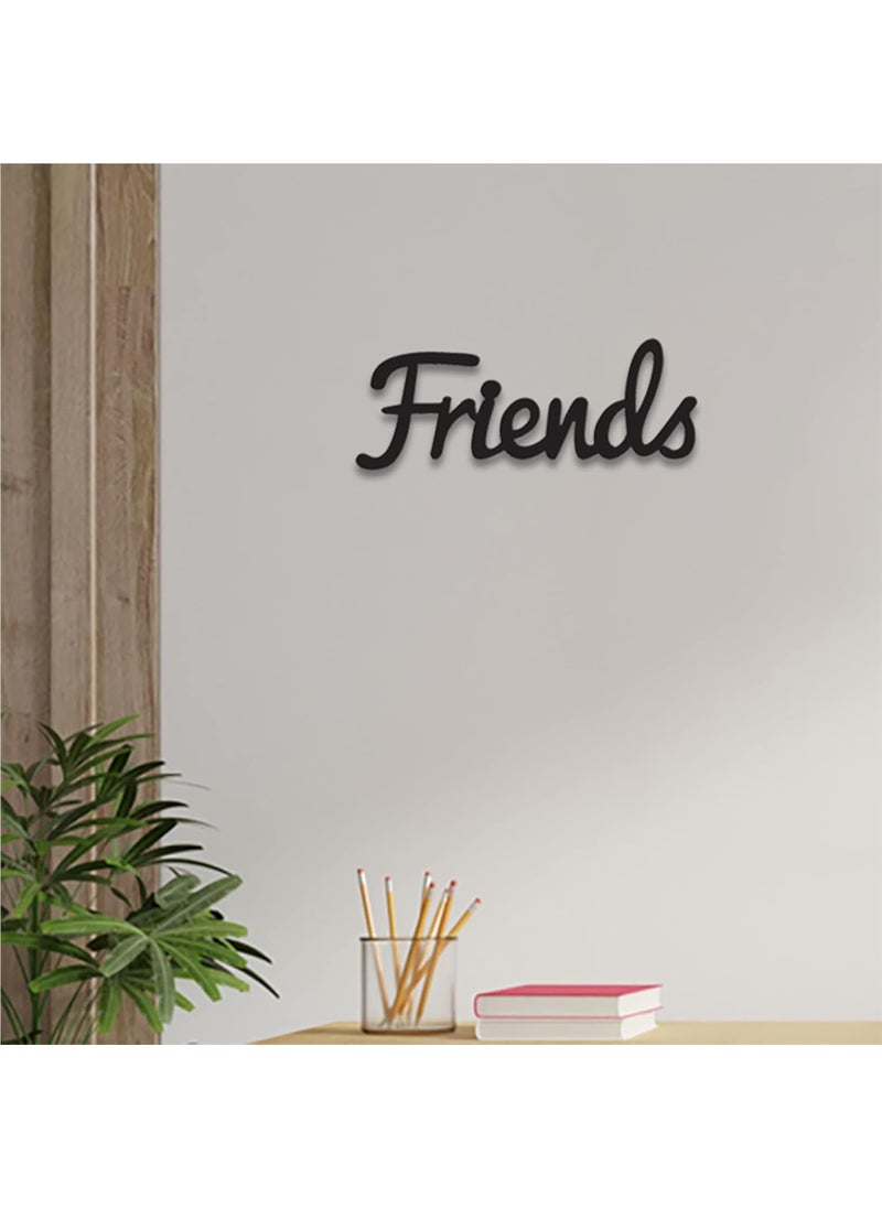 Art Street Art Street Friends MDF Plaque Painted Cutout Ready to Hang Home Décor Wall Art  - Image 4