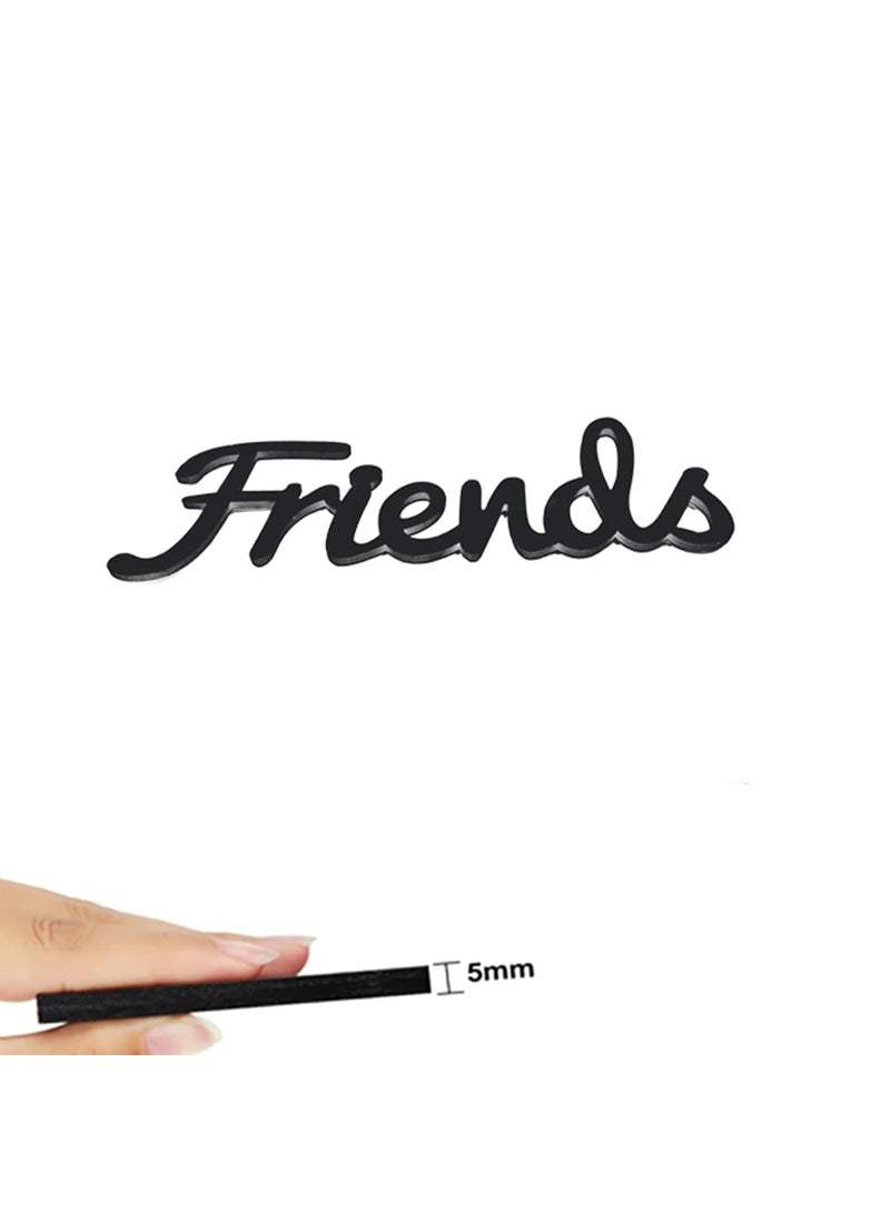 Art Street Art Street Friends MDF Plaque Painted Cutout Ready to Hang Home Décor Wall Art  - Image 2