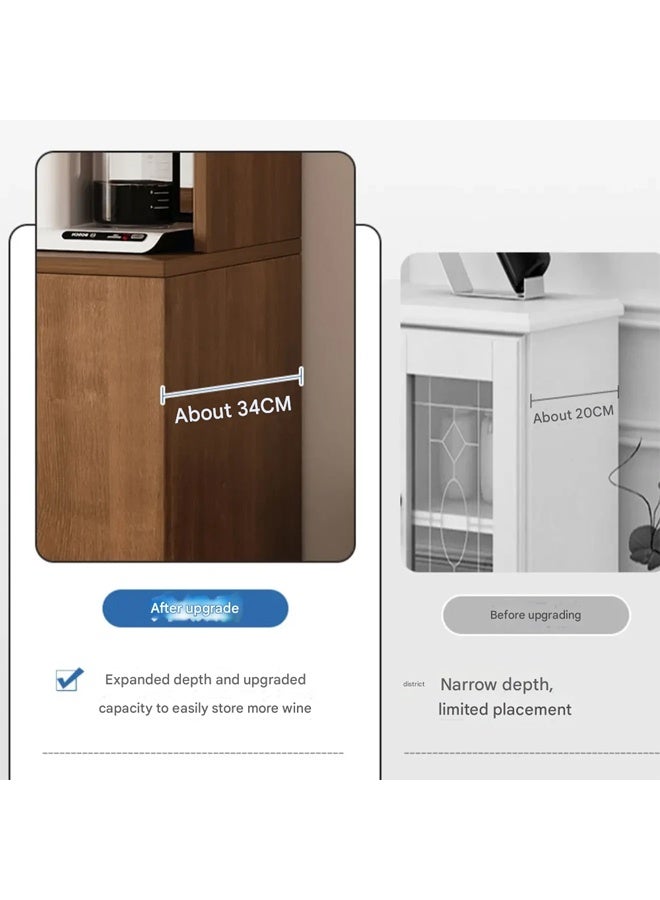 keke Large Minimalist Slate Sideboard Cabinet for Living Room or Kitchen Storage 120 CM - Image 5