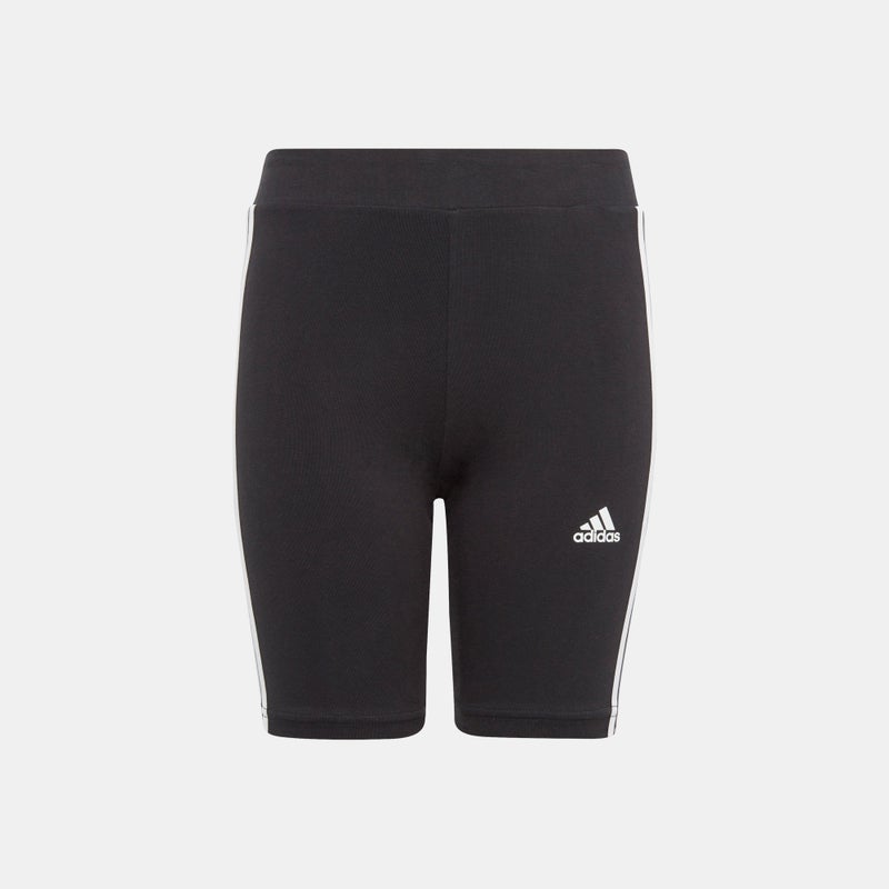 Adidas Kids' Essentials 3-Stripes Bike Shorts - Image 1