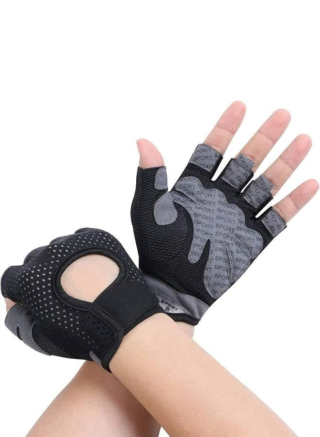 GymHand Gloves with Anti-skid and Wear-resistant, Comfortable Exercise and Breathable Gym with Velcro, Weight Lifting Gloves - Image 1
