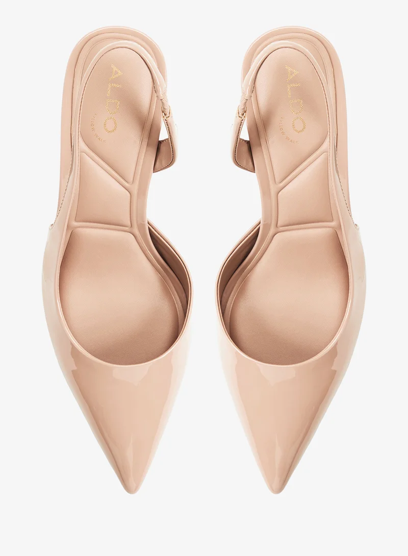 Aldo MEDIUM BEIGE Stessylowsling Slingback Pumps for Women | Best Price UAE