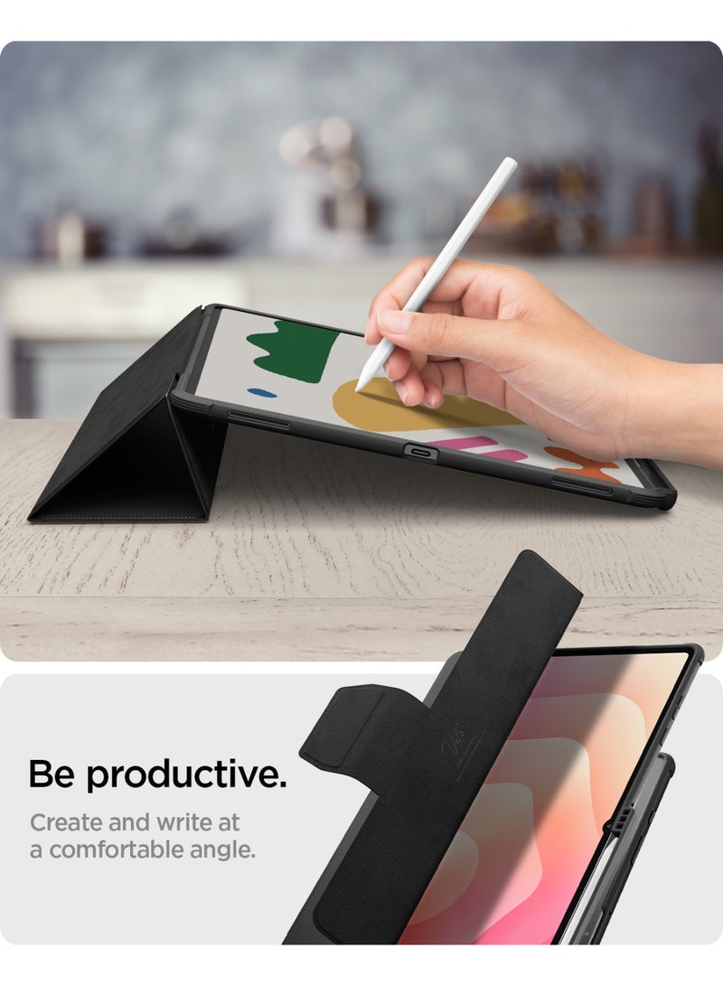 Spigen Rugged Armor Pro Samsung Galaxy Tab S11 Ultra Case Cover 14.6 inch (2025) with S Pen Holder - Black - Image 5