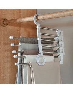 HEXABEX 5 Layer Hanger Space Saving Non-Slip Cloth Organizer  - Image 1