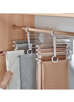 HEXABEX 5 Layer Hanger Space Saving Non-Slip Cloth Organizer  - Image 2