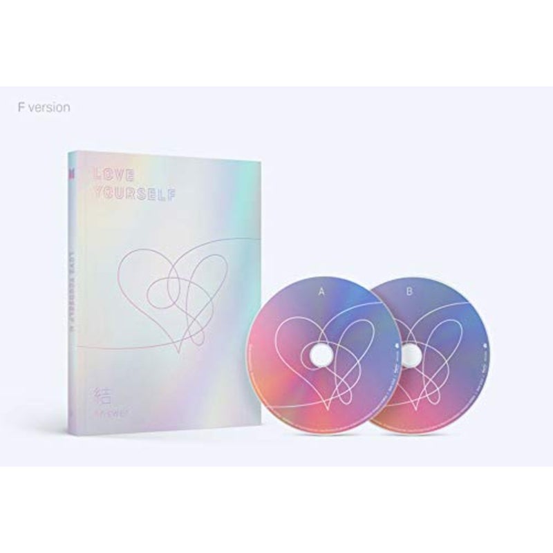 ألبوم Love Yourself Answer F إصدار Bangtan Boys 2 قرص مضغوط + ملصق + كتاب صور + كتاب صغير + بطاقة صور + حزمة ملصقات + هدية (مجموعة 6 بطاقات صور إضافية) - Image 3