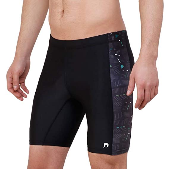 NEVER LOSE Swimwear Swimming Jammers for Men (Red Print, XS) - Image 5