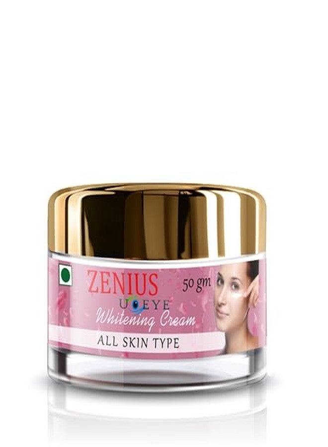 Zenius India كريم زينوس يو لتفتيح منطقة العين لجميع أنواع البشرة، 50 غرام - Image 2