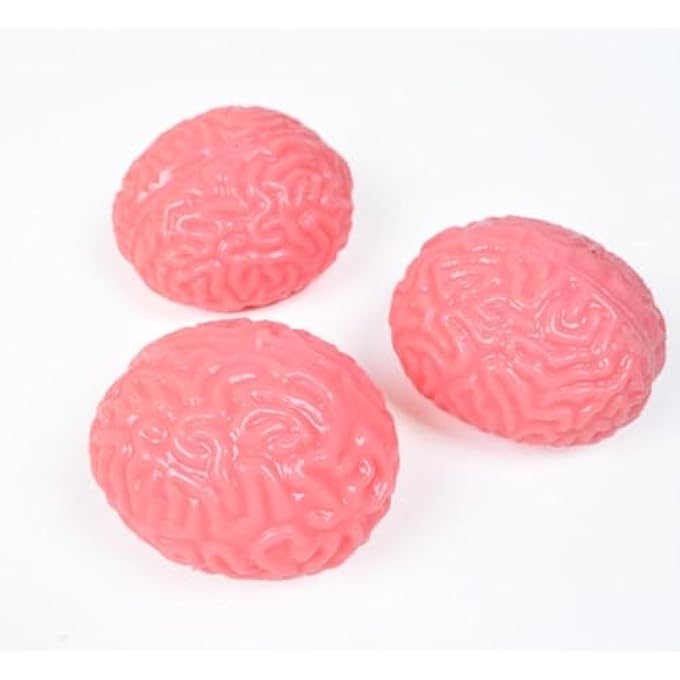YOYOSTORE 1Pcs Fake Brain Splat Ball Stress Sensory Funny Toy - Image 4
