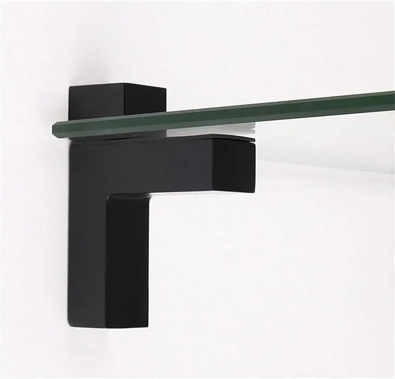 Glass Clamp Bracket 4pcs Style 3 Frameless Cabinet Door Clip Glass Shelf Holder - Image 4