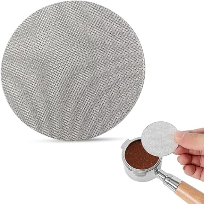 GERRIT 535 Mm Coffee Machine Filter Screen  316 Stainless Steel Reusable Espresso Puck Screen  Sturdy Coffee Mesh For Espresso Machines - Image 1