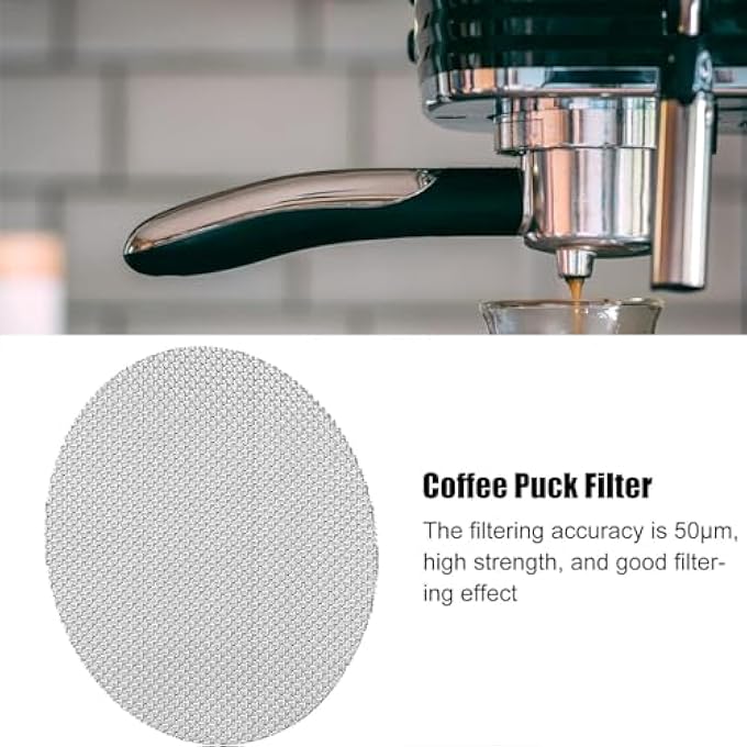 GERRIT 535 Mm Coffee Machine Filter Screen  316 Stainless Steel Reusable Espresso Puck Screen  Sturdy Coffee Mesh For Espresso Machines - Image 5