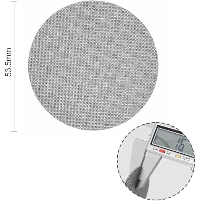 GERRIT 535 Mm Coffee Machine Filter Screen  316 Stainless Steel Reusable Espresso Puck Screen  Sturdy Coffee Mesh For Espresso Machines - Image 3