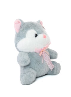 Toto Toys Soft And Cuddly Favorite Plush Bunny Grey Color Size 23 cm  - Image 3