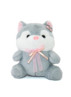 Soft And Cuddly Favorite Plush Bunny Grey Color Size 23 cm