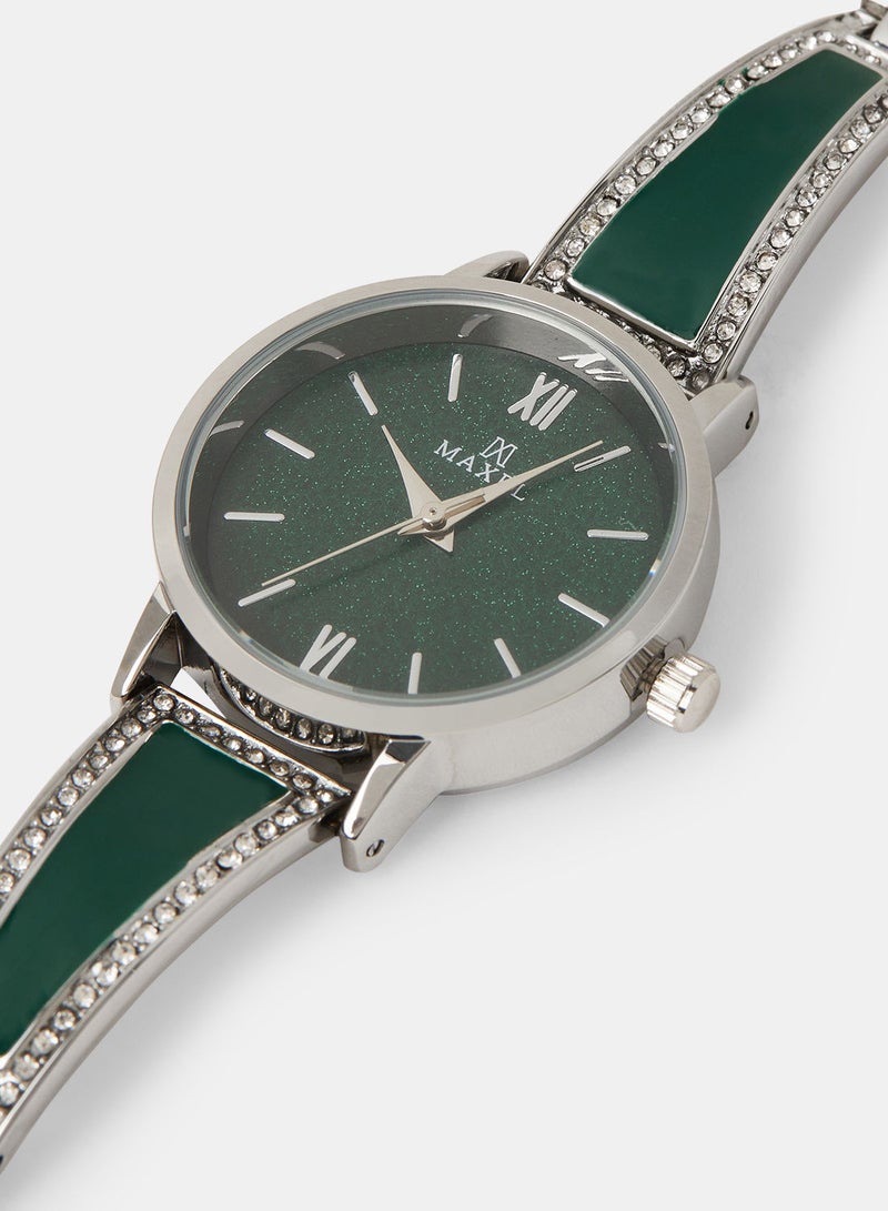 Maxel Women's Unique Design Analog Wrist Watch MX108 - 28mm - Image 2