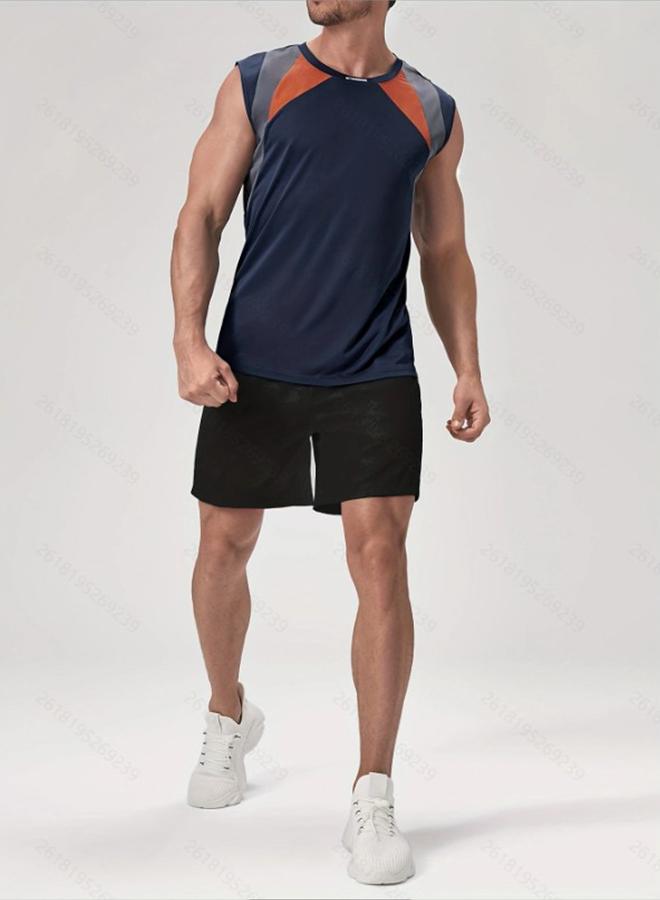 Take Two Take Two Color Block Round Neck Tank Top  - Image 2