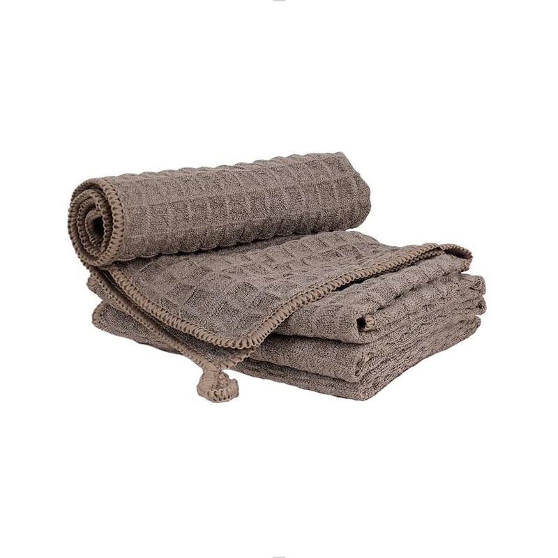 Barista Micro Cloth 4 Pack watchget Microfiber Barista Cleaning Towels Coffee Cleaning Accessories for Espresso Machine Steam Wand Countertop Kitchen Dish Cloth Waffle Weave Brown12x12