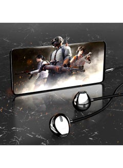 Generic BNR Headphones Are Suitable For Huawei Eight Nuclear High-quality Apple Wire-controlled Gaming Computer Mobile Phone Earplugs-Color:S6 Ultimate Edition [Enjoy Silver] Gift Box Package + Silicone Ear Cap Clip + Storage Bag  - Image 5