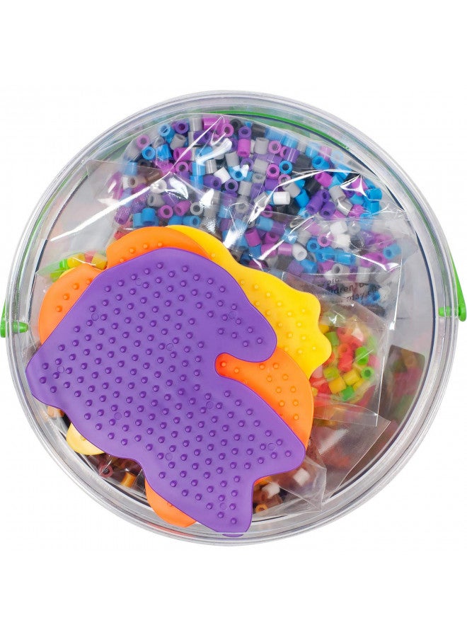 Perler Beads Pet Pals Assorted Fuse Bead Bucket, 8504 pcs, 6.5 x 6.5 x 6 - Image 4