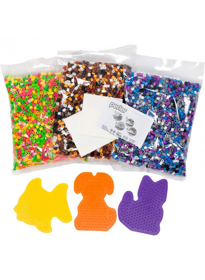 Perler Beads Pet Pals Assorted Fuse Bead Bucket, 8504 pcs, 6.5 x 6.5 x 6 - Image 3