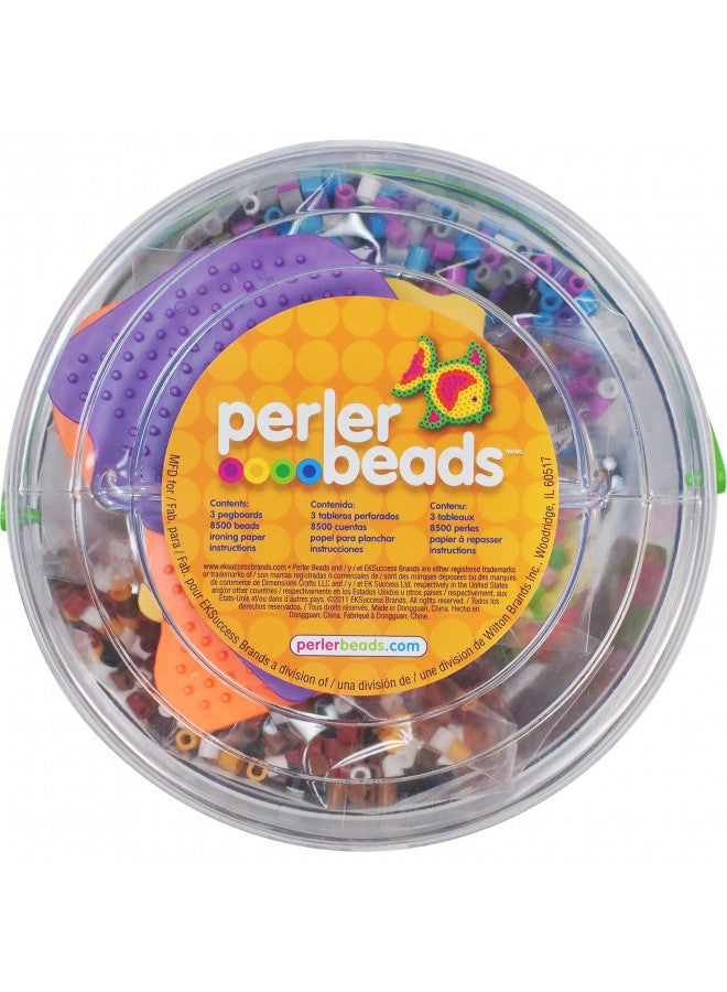 Perler Beads Pet Pals Assorted Fuse Bead Bucket, 8504 pcs, 6.5 x 6.5 x 6 - Image 2