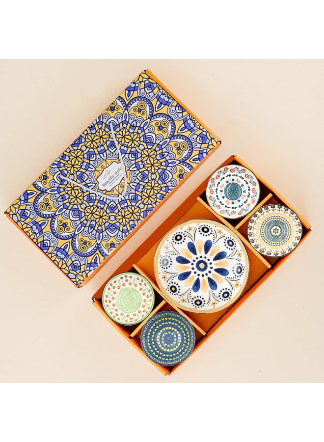 Ceramic Bowls And Chopsticks Set, Dishes, Gift Box, Tableware Set, Bowls, Small Gifts For Opening Sales, Bowls