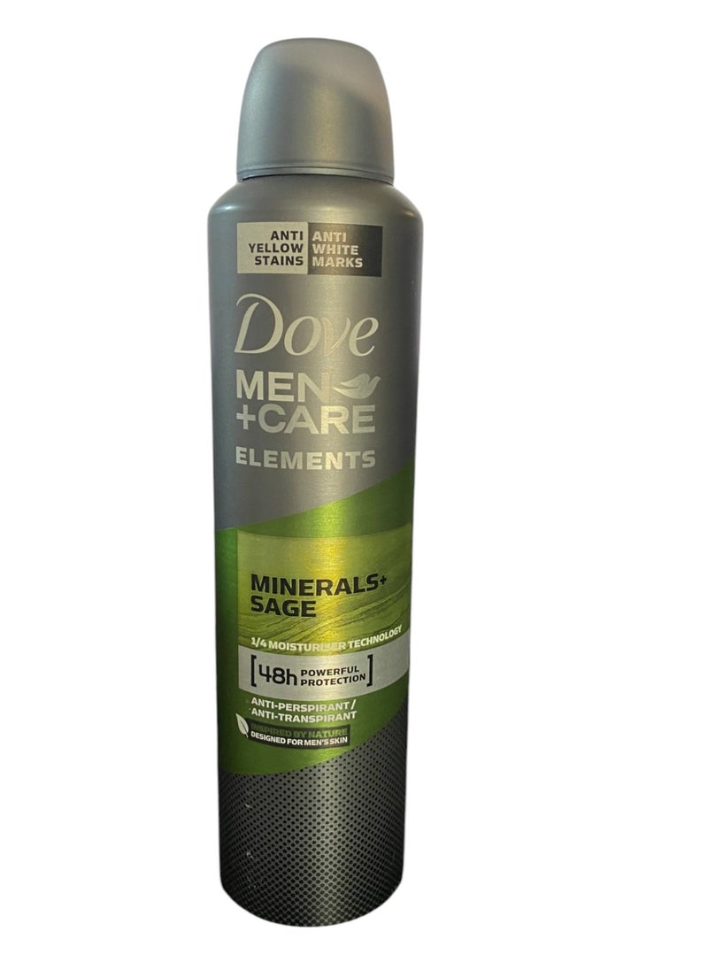 Dove Men+Care Elements Mineral+Sage Spray 250 ml 
