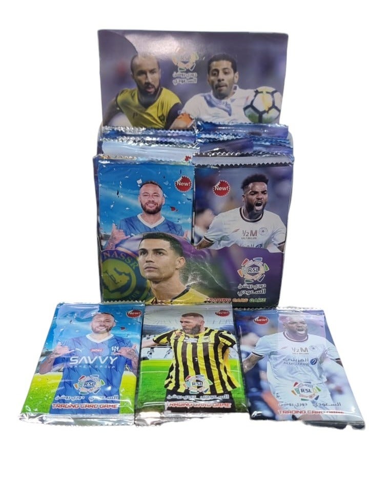 A Box of 36 Football Players Cards And Each Pack Contains 36 Cards Total 288 Cards 