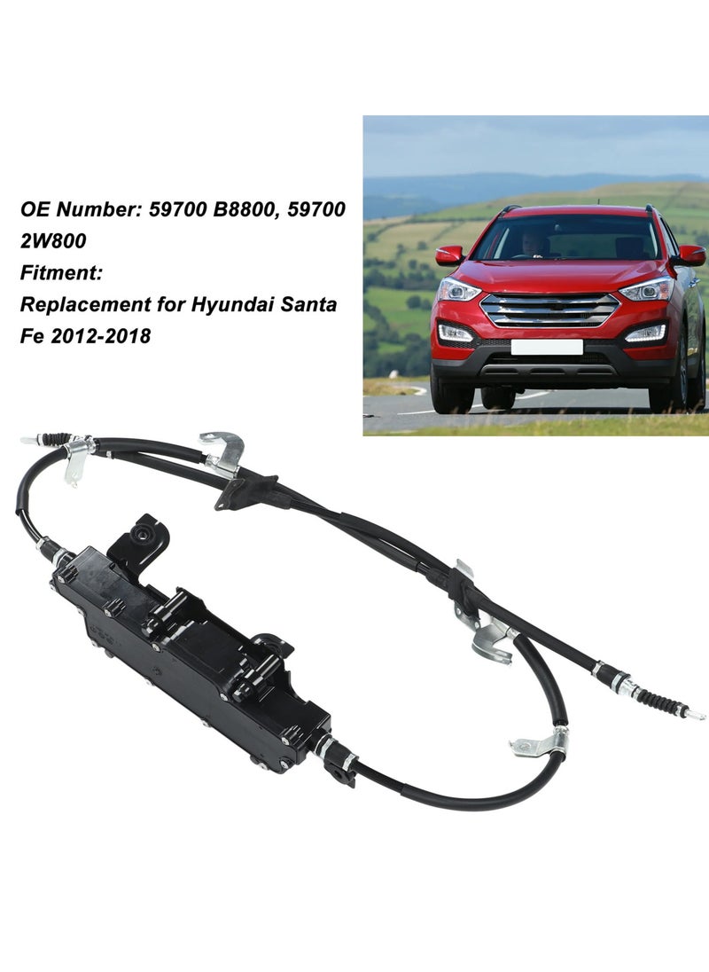 Generic Electronic Parking Brake Assy 59700 B8800 Handbrake Actuator Module Replacement for Hyundai Santa Fe 2012‑2018  - Image 3