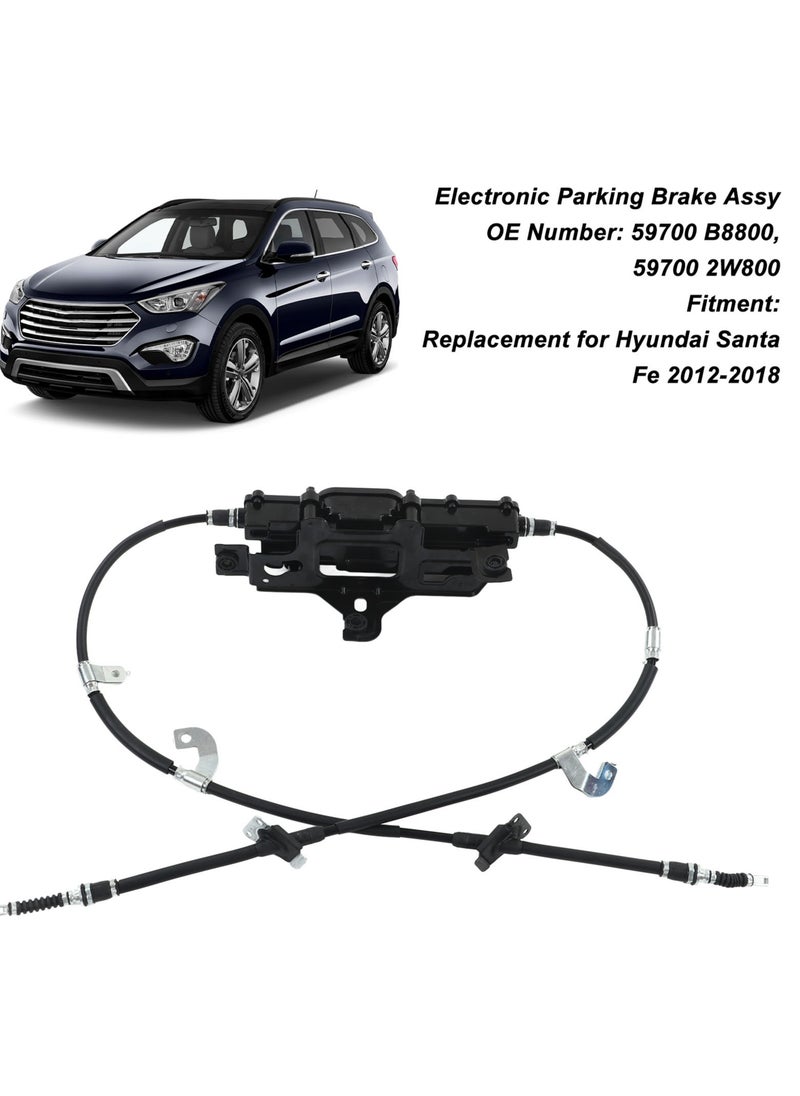 Generic Electronic Parking Brake Assy 59700 B8800 Handbrake Actuator Module Replacement for Hyundai Santa Fe 2012‑2018  - Image 5