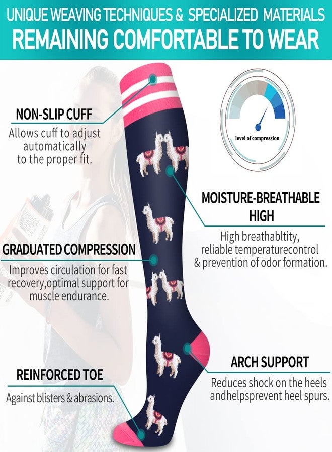 COOLOVER Copper Compression Socks for Women and Men(6 Pairs)-Best Support for Running, Athletic, Nursing, Travel - Image 5