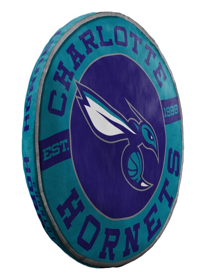 Northwest 1NBA148000031RET Company Charlotte Hornets 15" Travel Cloud Pillow, One Size, Multicolor - Image 2