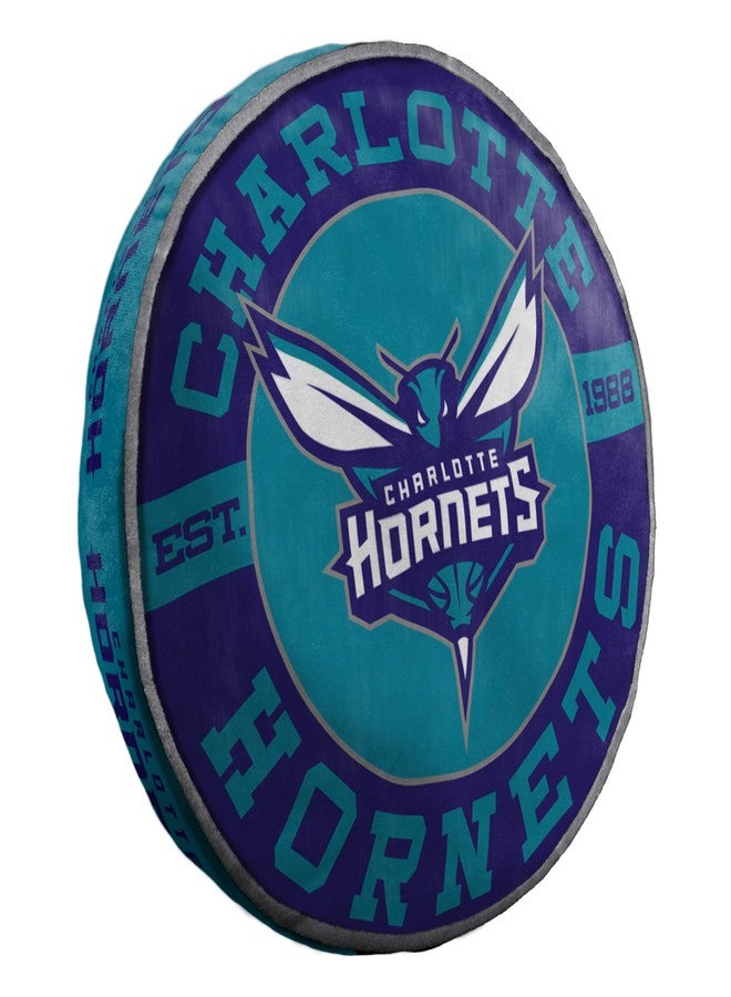 Northwest 1NBA148000031RET Company Charlotte Hornets 15" Travel Cloud Pillow, One Size, Multicolor - Image 1