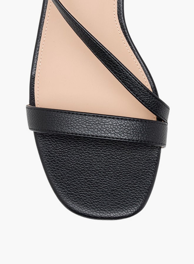 Flora Bella By Shoexpress Women Solid Slingback Sandals with Block Heels  - Image 4