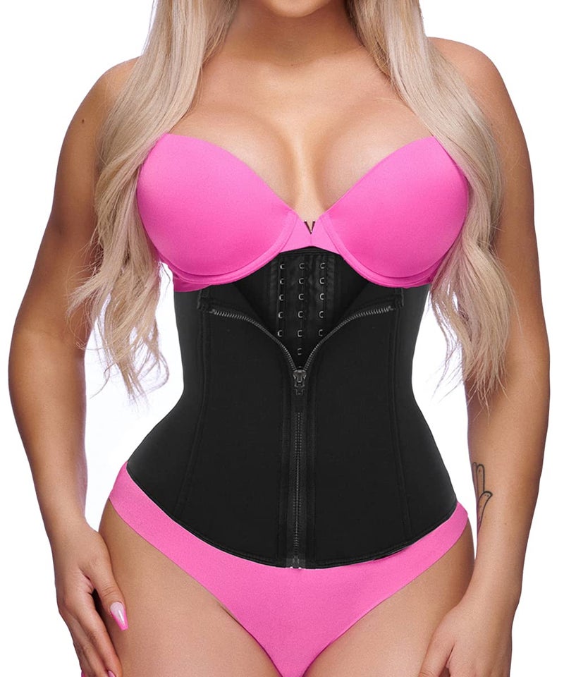 GainKee Waist Trainer with Zipper Women's Shapewear Waist Cinchers Corset Waist Trainer for Women (Small, Belt) - Image 1