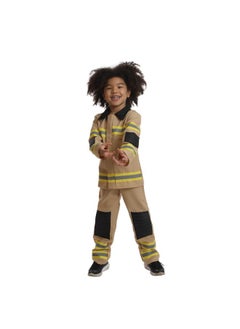Halloween Mad Costumes Fire Fighter Costume For Kids (Medium)  - Image 1