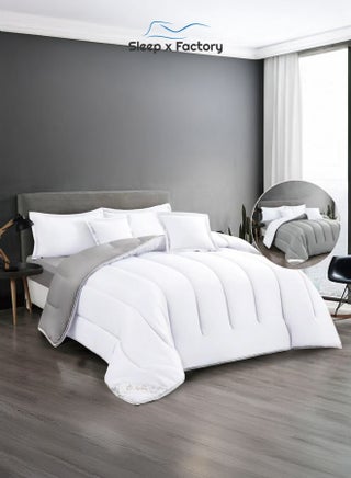 Sleep x Factory Premium Double Sided Comforter Set – Ultra Soft 