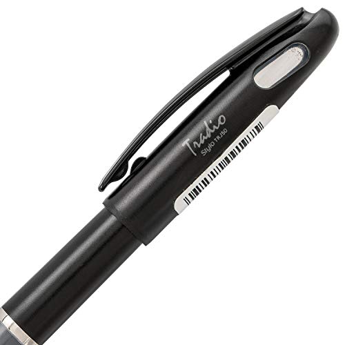 Pentel Arts Tradio Stylo Sketch Pen, Black Ink, Pack of 1 (TRJ50BPA) - Image 3