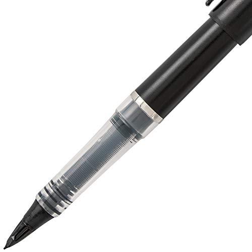 Pentel Arts Tradio Stylo Sketch Pen, Black Ink, Pack of 1 (TRJ50BPA) - Image 4
