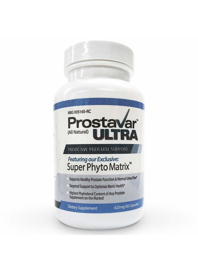 Prostavar 3 Bottle New Improve From Maker of Original Ultra Prostate Support 600mg 90% Beta-Sitosterol & 320mg Saw Palmetto + Grape Seed Extract - Image 3