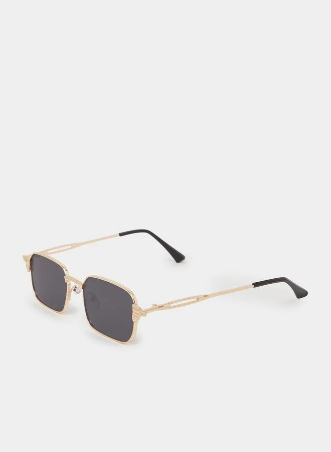 Styli Square Frame Sunglasses with Nose Pads