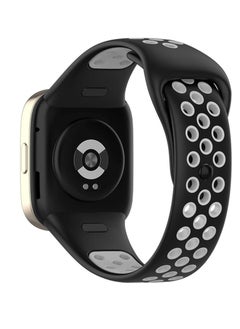 Generic Silicone Strap for Huawei Watch Fit 3 Strap, Nike Breathable Soft Silicone Replacement Strap for Huawei Watch Fit 3 Band Women/Men, Adjustable Waterproof Sports Strap for Huawei Fit3  - Image 2