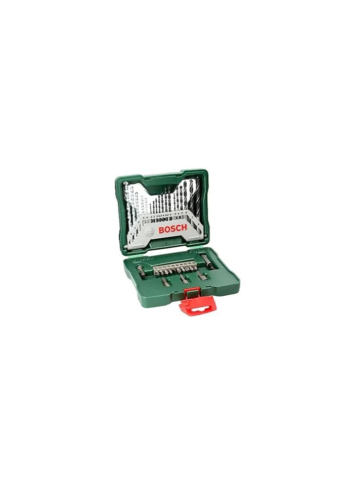 BOSCH Drill bits and setsBOSCH 33-Piece Drill Head Set Silver/Green